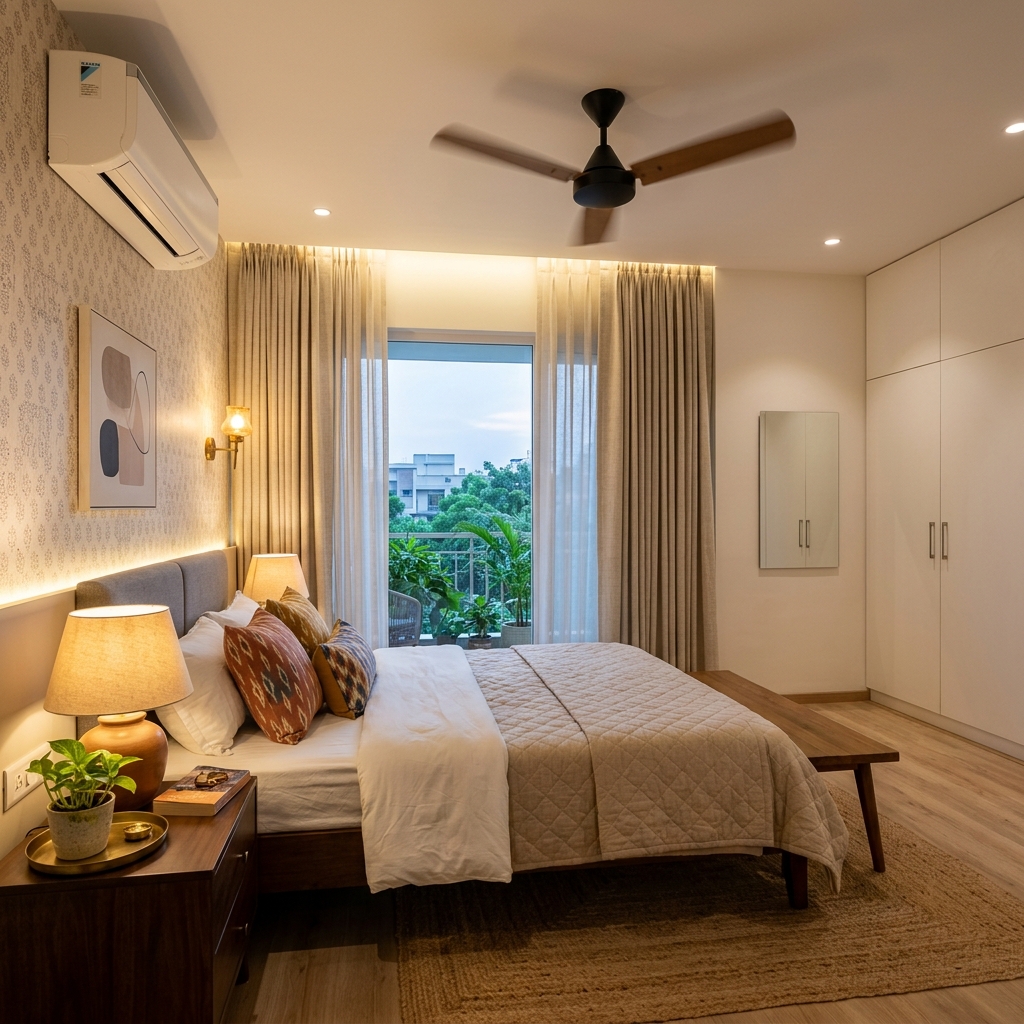 Smart bedroom lighting